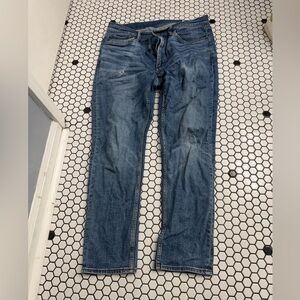 rag & bone Men's fit 2 slim Denim Straight Jeans with flaw size 32x30